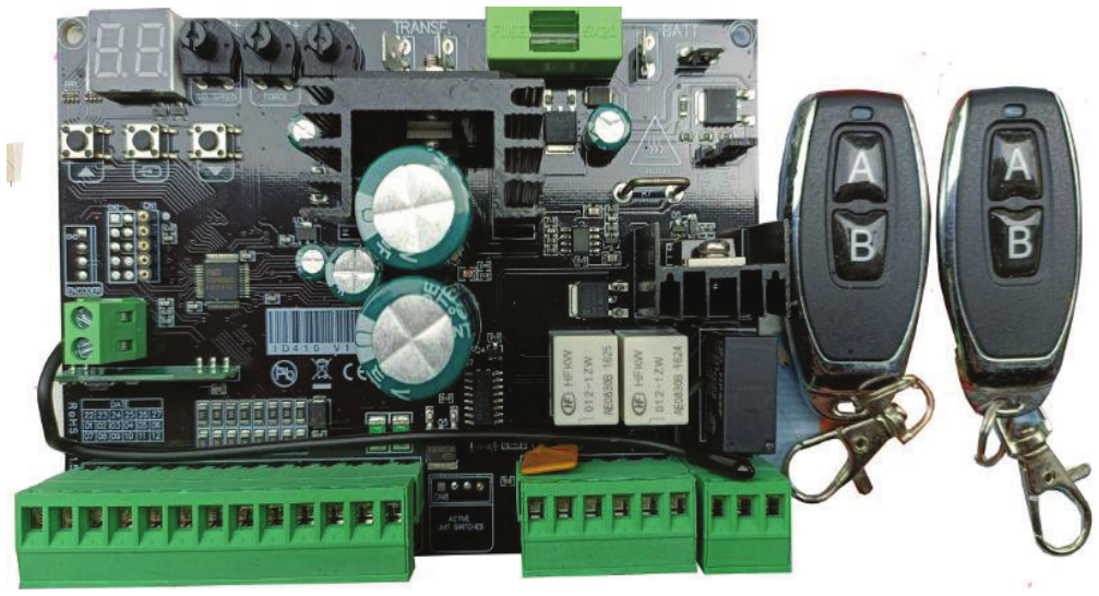 Control Board — DC Sliding / Boom Barrier